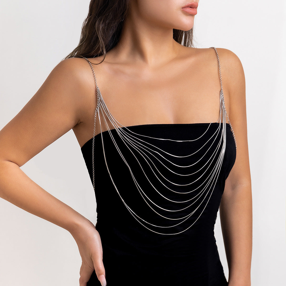Simple Fashion Multi-layer Body Chains