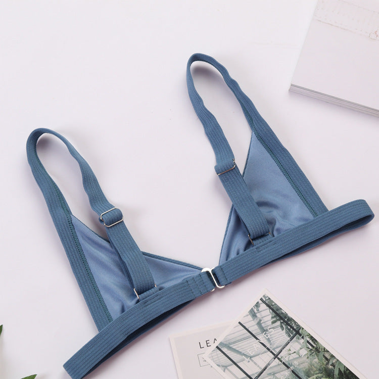 New European and American sexy three-point bikini