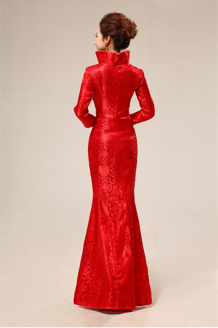 New wedding dress bride wedding cheongsam