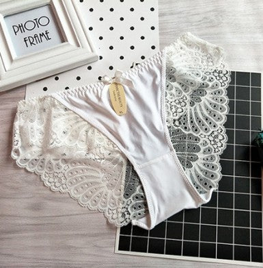 Low-waist ice silk panties