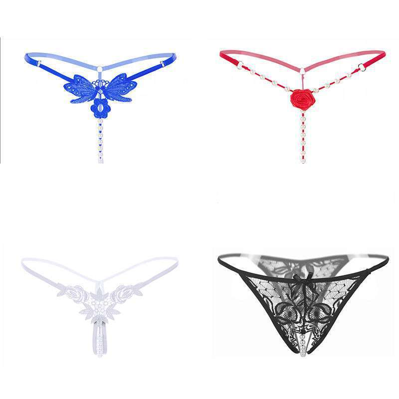 4-pack Thong Women's One Line File Full Transparent