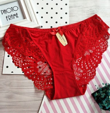 Low-waist ice silk panties