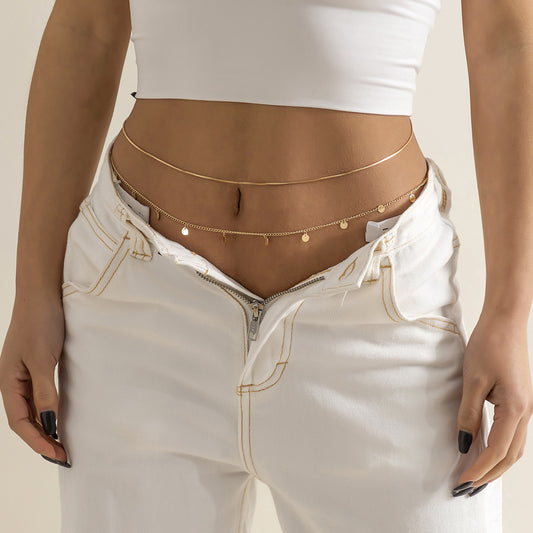 Tassel Chain Sequins Body Chains all-matching