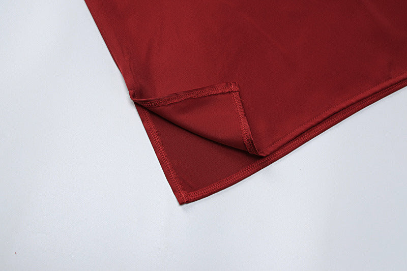 Women's Sling Backless Lace Up Nightdress Temperament