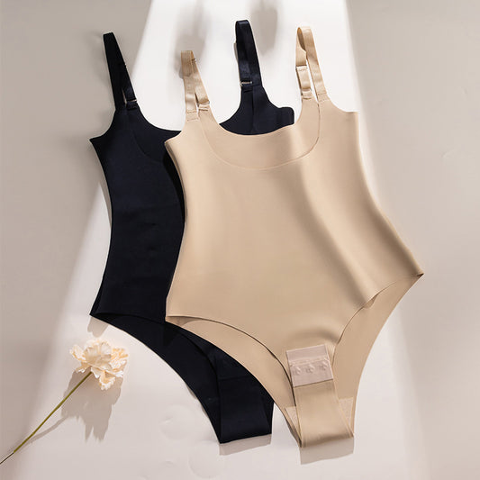 European And American Seamless Corset Women's Crotch Breasted Body Corset