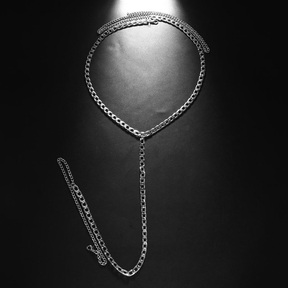 Punk Metal Underwear Chain Body Chains Pure Desire Bikini Accessories