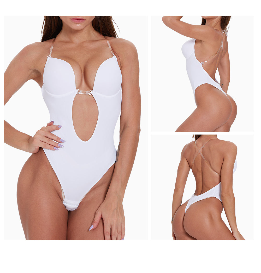 Summer Evenning Dress Body Shaper Backless Bra
