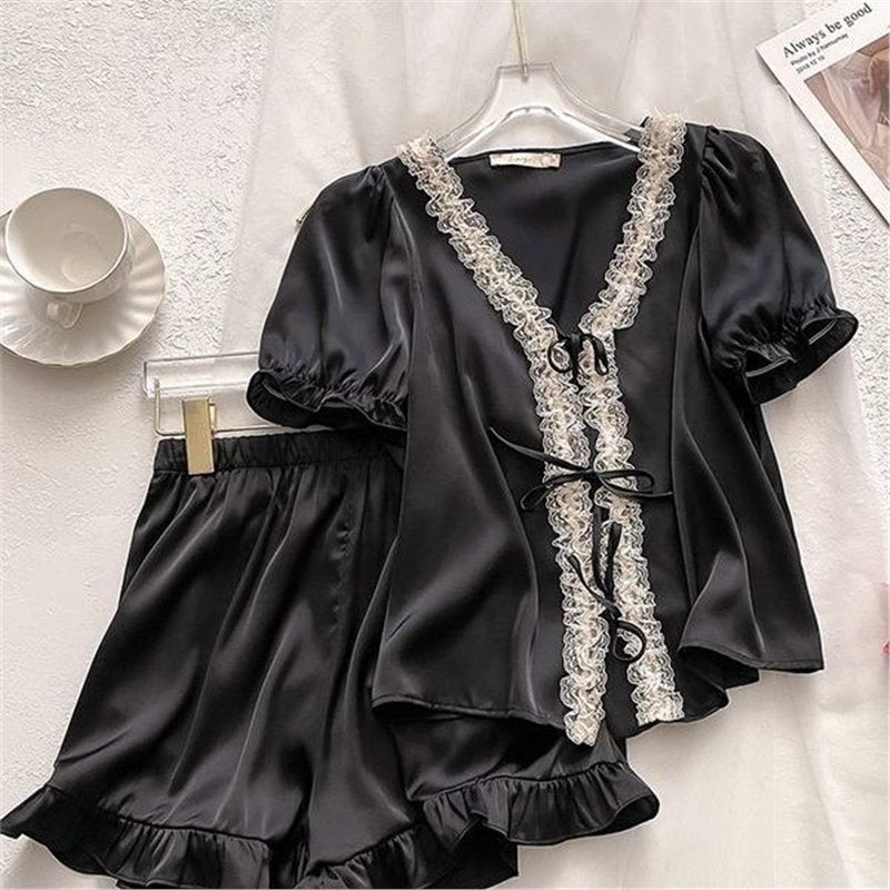 Women's Thin Ice Silk Silk Homewear