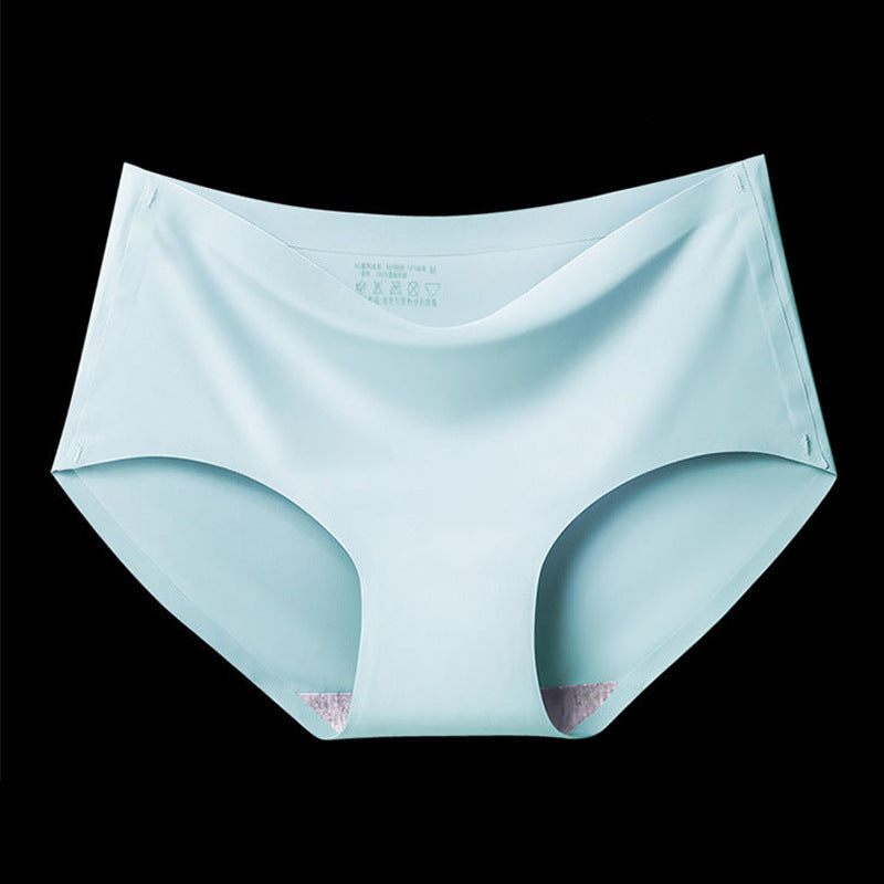 Seamless One Piece Ice Silk Panties
