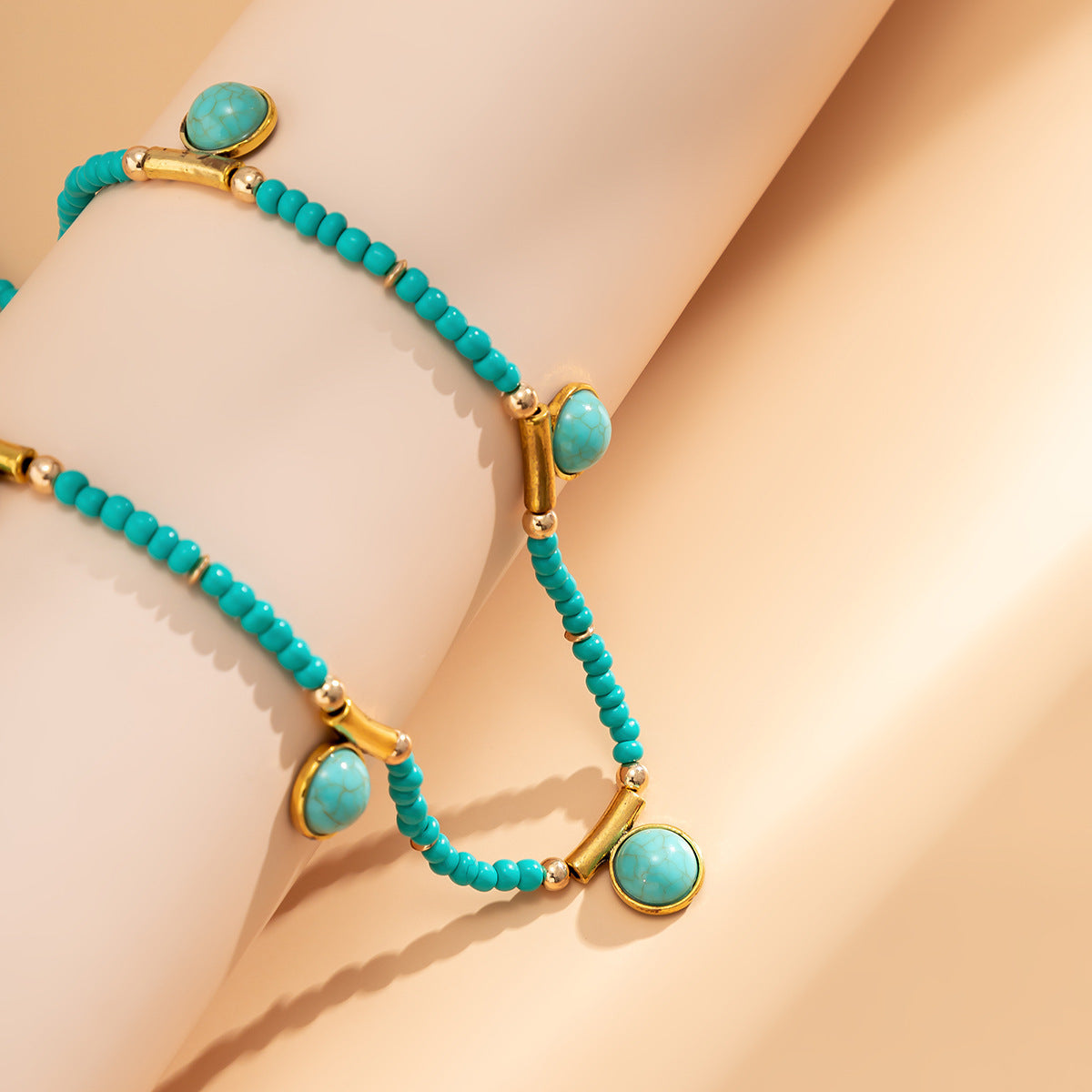 Women's Beaded Shell Beach Body Chains