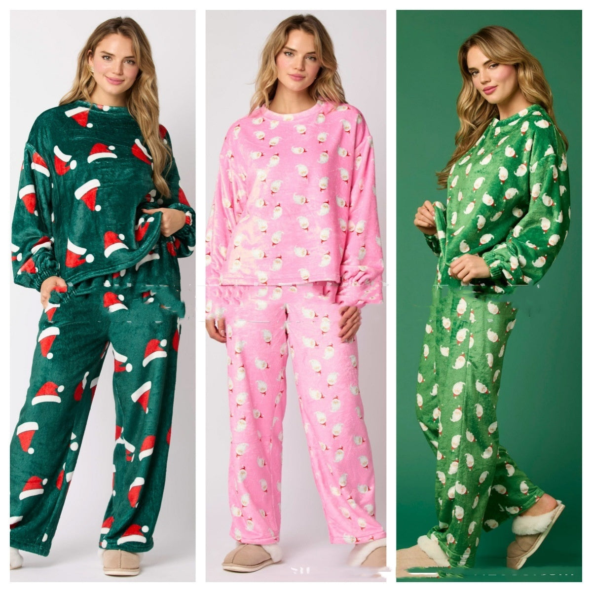 2025 Casual Flannel Pajama Sets For Women 2 Piece Long Sleeve Matching Lounge Shirts Sets